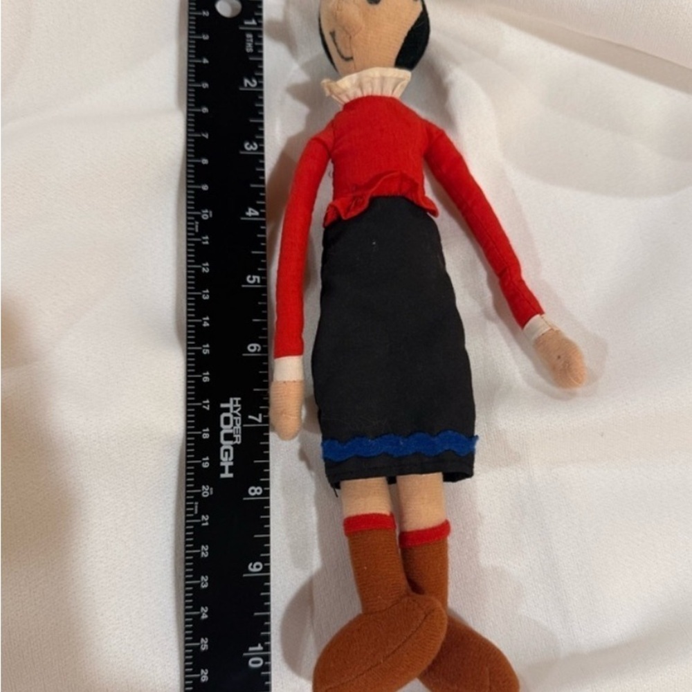 4 STUFFIES Madeline, Jabber Beanie‎ Baby, Olive  Oyl and Unusual Sock Monkey - Picture 4 of 7